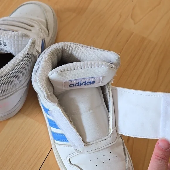 Addidas girl's 10K, hightop runners, euc - Picture 2 of 4